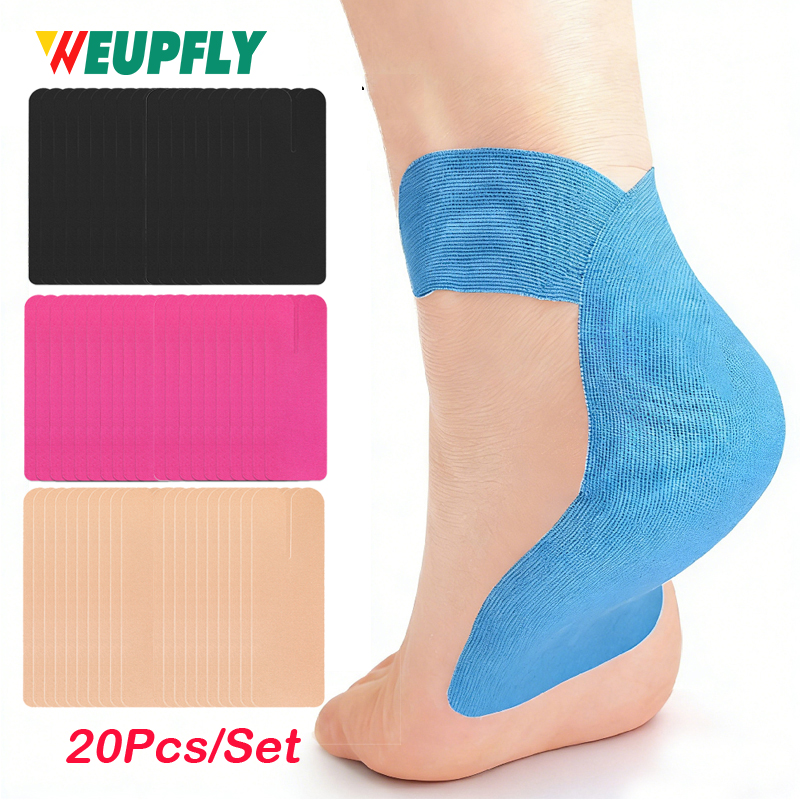 Kinesiology Tape Sports - 20PCS Elastic Precut Kinesiology Tape, Ankle