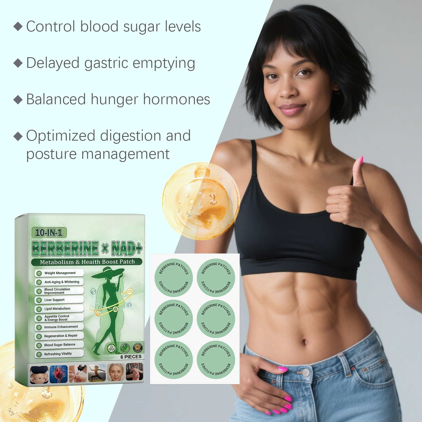6pcs Berberine X Nad + Weight  - Xbody Health & Wellness Functional Integrative Medicine Office & Medical Spa Photos review and price