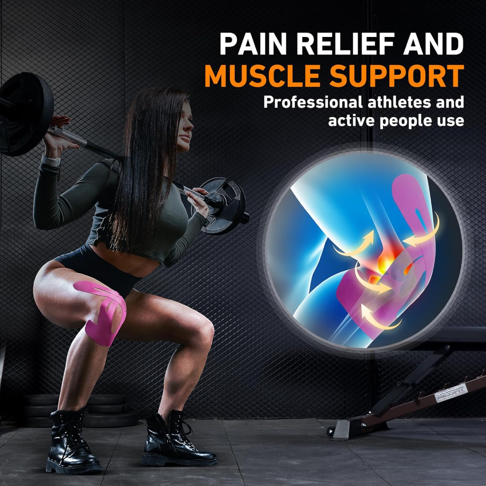 6Pcs New Professional High-gra - Kinesiology Tape Sports review and price